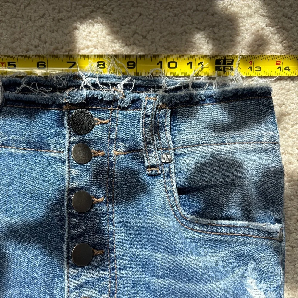 KUT FROM THE KLOTH Connie High Rise Ankle Skinny Blue Denim Jeans Women's Size 0